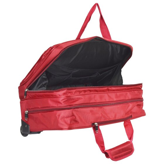 Dermata 2 roues Valise business 37 cm Compartiment ordinateur