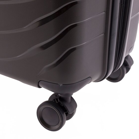 Gladiator 3400 4 roulettes Trolley M 67 cm avec soufflet d'extension
