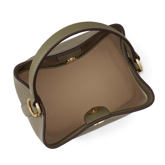 Lauren Ralph Lauren Reese Mini sac à main Cuir véritable 13 cm