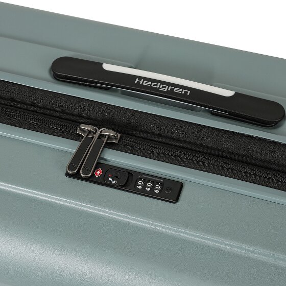 Hedgren Comby Grip M Exp 4 roulettes Trolley M 65 cm avec soufflet d'extension