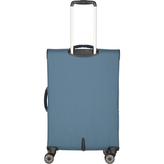 Travelite Skaii 4 roues Valise cabine 67 cm avec soufflet d'extension