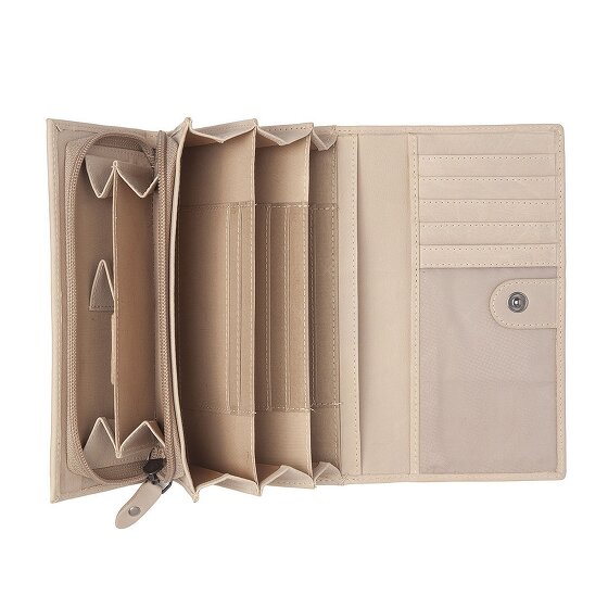 The Chesterfield Brand Valetta Porte-monnaie Protection RFID Cuir véritable 18 cm