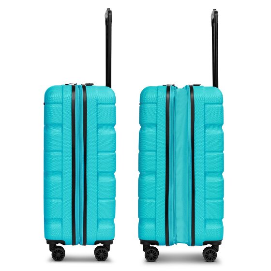 Franky Munich 4.0 4 roulettes Trolley de cabine S 53 cm avec soufflet d'extension