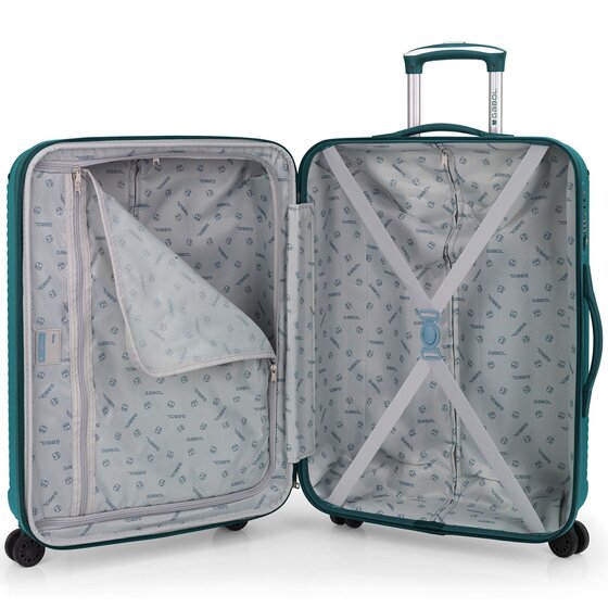 Gabol Balance XP 4 roues Set de valises 3 pièces avec soufflet d'extension