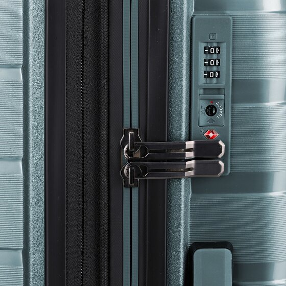 Travelite Air Base 4 roues Valise cabine 67 cm avec soufflet d'extension