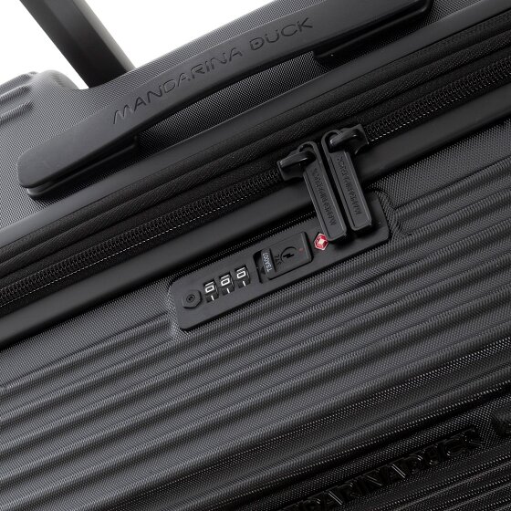 Mandarina Duck Tank Case 4 roues Valise cabine L 75 cm avec soufflet d'extension