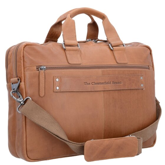 The Chesterfield Brand Wax Pull Up Porte-documents Cuir 40 cm Compartiment pour ordinateur portable