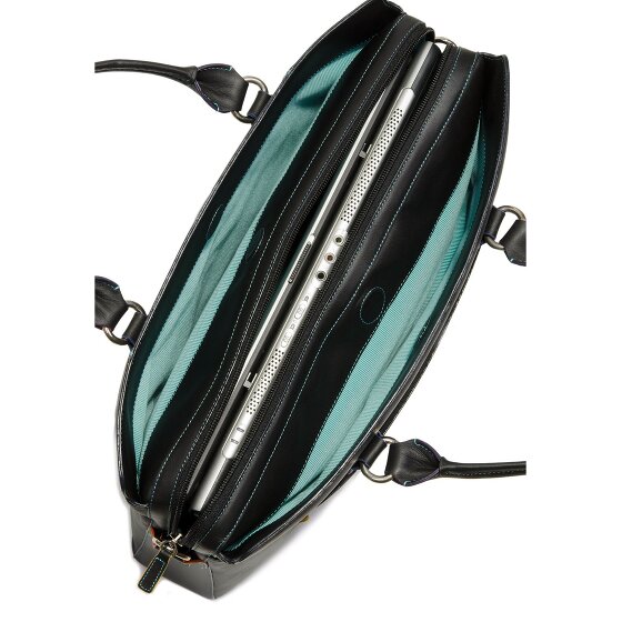 Mywalit Porte-documents en cuir 40 cm pour ordinateur portable