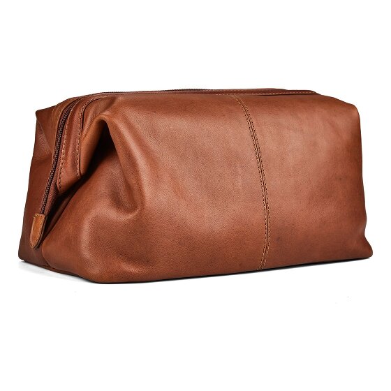Esquire Dallas Trousse de toilette Cuir véritable 29 cm