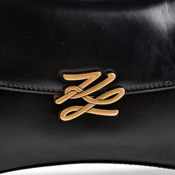 Karl Lagerfeld Autograph Sac à main Cuir véritable 25 cm