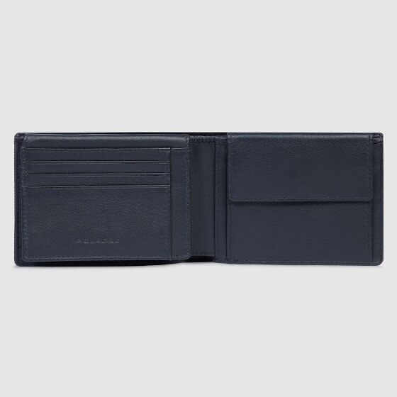 Piquadro PQ-Earth Porte-monnaie Protection RFID Cuir véritable 13 cm