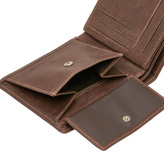 Castelijn & Beerens Porte-monnaie Protection RFID Cuir véritable 11.5 cm