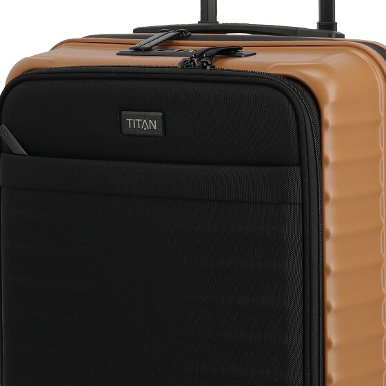 Titan Upgrade 4 roulettes Trolley de cabine 55 cm Compartiment pour ordinateur portable