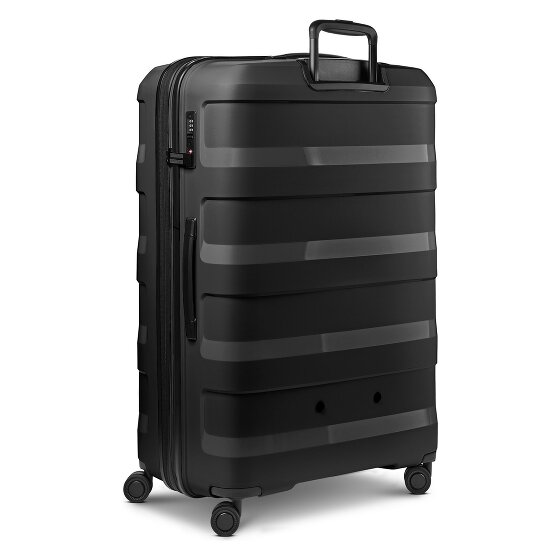 Redolz Pro PP 4 roues Valise cabine 83 cm '"avec soufflet d''extension"'