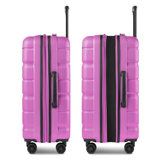 Franky Munich 4.0 4 roues Valise cabine M 66 cm avec soufflet d'extension