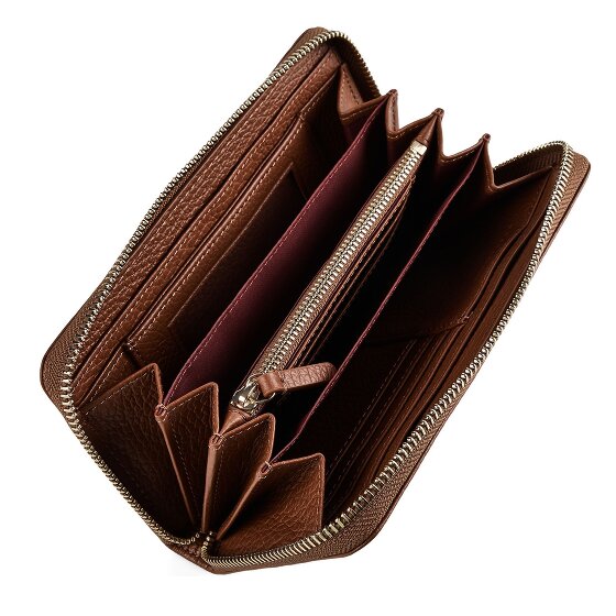 Coccinelle Metallic Soft Porte-monnaie Cuir véritable 10 cm