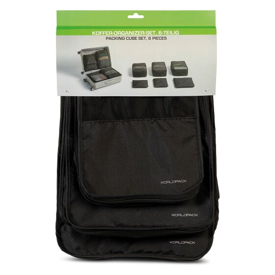 Worldpack Trousse de voyage, 6 pièces