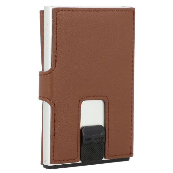 Samsonite Étui pour cartes de crédit Alu Fit RFID en cuir 6,5 cm