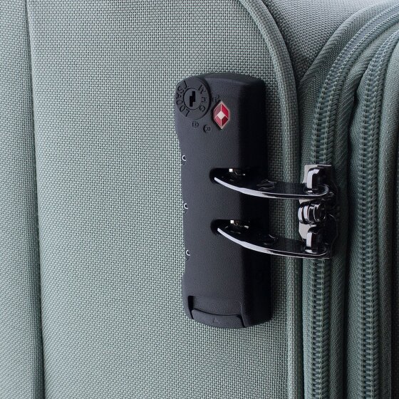 Gladiator 3700 4 roulettes Trolley 66 cm avec soufflet d'extension