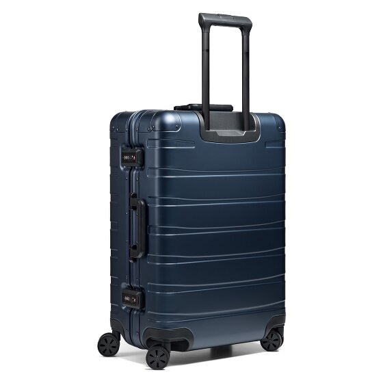 Redolz Set de valises à 4 roues en Aluminium Pro S+L