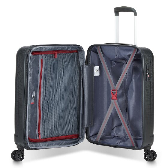 Roncato Kinetic 2.0 4 roues Valise cabine 55 cm avec soufflet d'extension