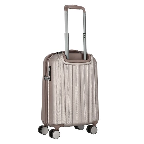 Polestream Moonrock 4 roulettes Trolley de cabine S 55 cm avec soufflet d'extension