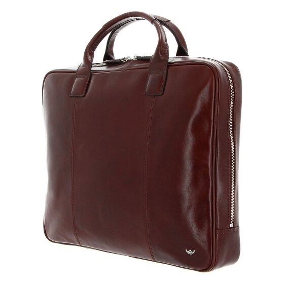 Golden Head Colorado Attaché-case Protection RFID Cuir véritable 38 cm Compartiment ordinateur