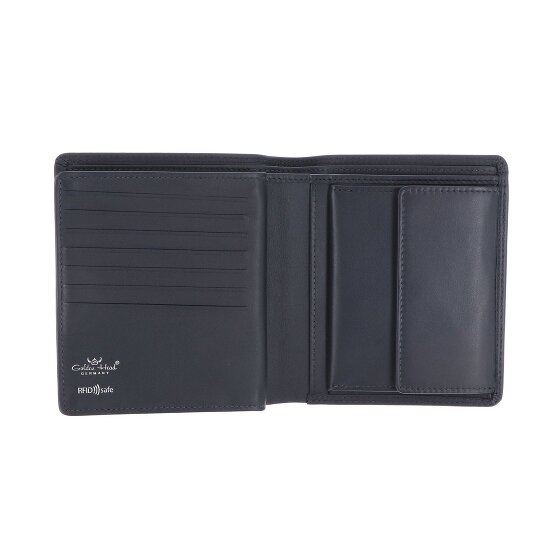 Golden Head Polo Porte-monnaie Protection RFID Cuir véritable 11.5 cm