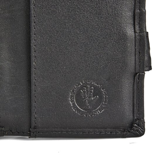 Greenburry Vintage Porte-monnaie Protection RFID Cuir véritable 10 cm