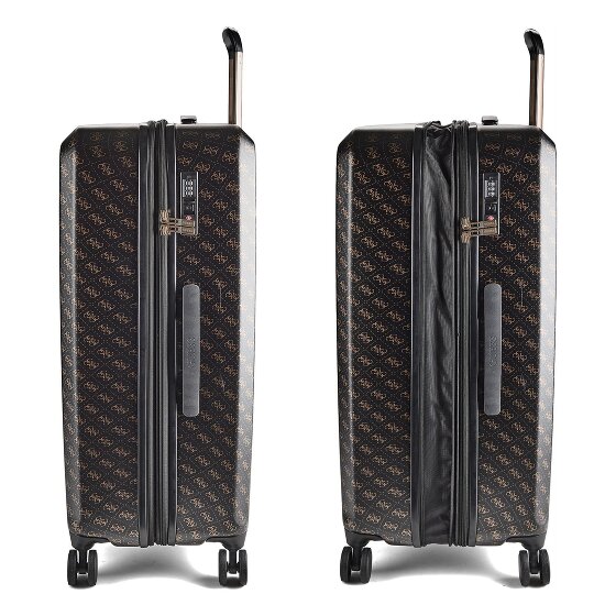Guess Latona 4 roues Valise cabine 76 cm '"avec soufflet d''extension"'