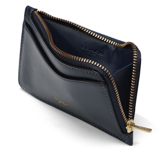 Coach New York Étui pour cartes de crédit Cuir véritable 8 cm