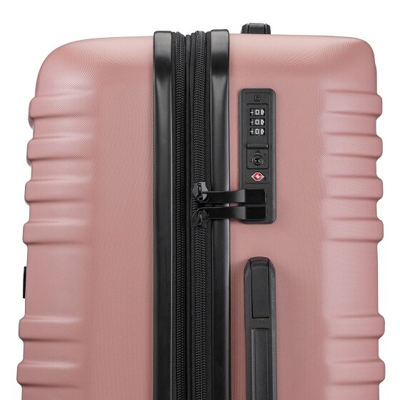 Pack Easy Mena 4 roulettes Trolley 64 cm avec soufflet d'extension