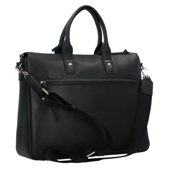 Braun Büffel Hanna Sac de shopper Cuir véritable 39 cm Compartiment ordinateur