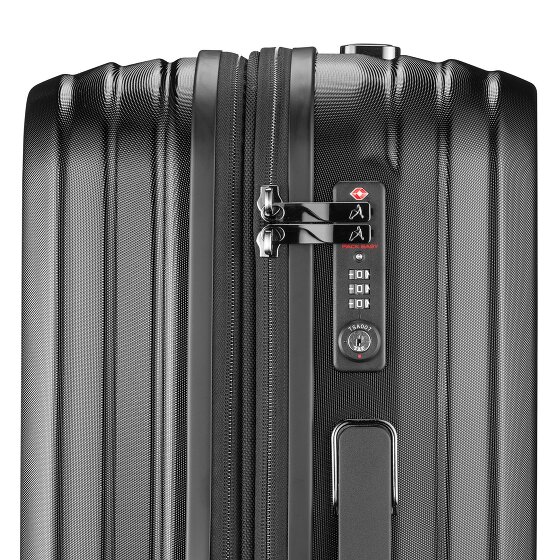 Pack Easy Genius 4 roulettes Trolley M 66 cm avec soufflet d'extension
