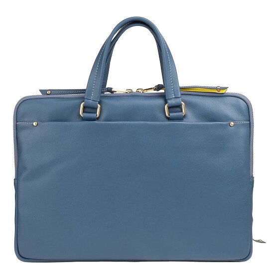 DuDu Pocket Attaché-case Cuir véritable 36 cm Compartiment ordinateur