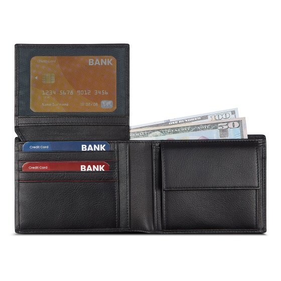 Roncato Detroit Porte-monnaie Cuir 12.5 cm