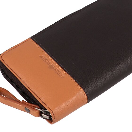 Greenburry Nappa Porte-monnaie Protection RFID Cuir 19.5 cm