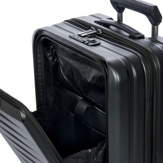 Porsche Design Roadster 4 roulettes Trolley de cabine S 55 cm Compartiment pour ordinateur portable avec soufflet d'extension