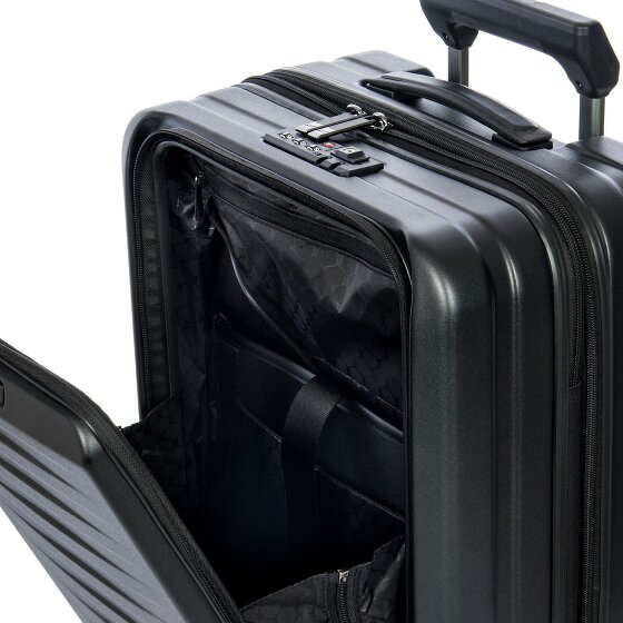 Porsche Design Roadster 4 roulettes Trolley de cabine S 55 cm Compartiment pour ordinateur portable avec soufflet d'extension