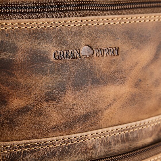 Greenburry Vintage Daypack Cuir 44 cm Compartiment pour ordinateur portable