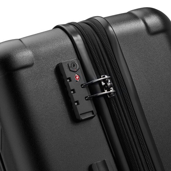 Jeep JH004C 4 roulettes Trolley 68 cm avec soufflet d'extension