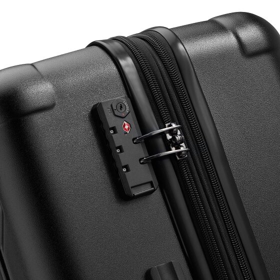 Jeep JH004C 4 roulettes Trolley 68 cm avec soufflet d'extension