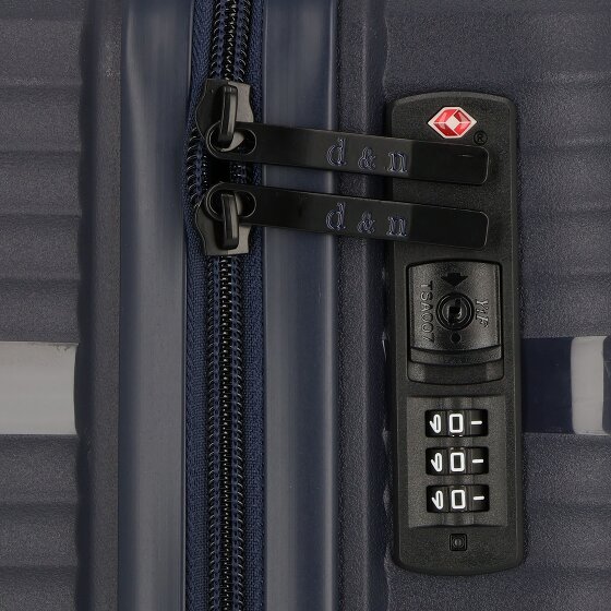 d&n Travel Line 4200 4 roulettes Trolley de cabine S 55 cm