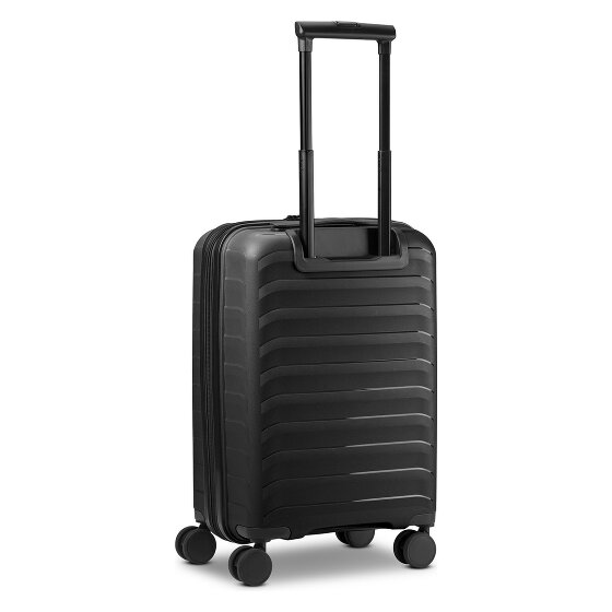 d&n Toronto 4 roues Valise cabine S 54 cm avec soufflet d'extension