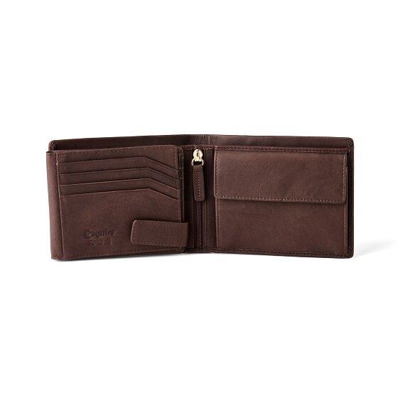 Esquire Chicago Porte-monnaie Protection RFID Cuir 12 cm