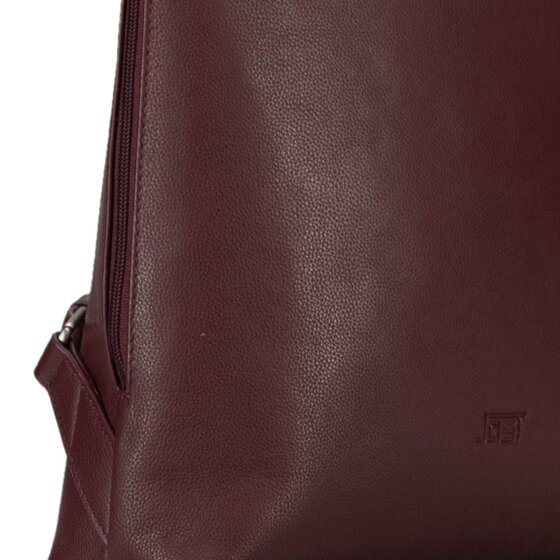 Jost Lysa Daypack Cuir véritable 36 cm Compartiment ordinateur