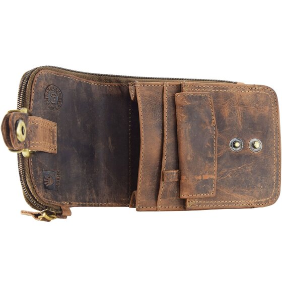 Greenburry Sac banane vintage en cuir 14,5 cm