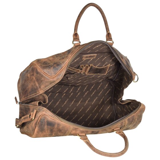 Greenburry Sac de voyage vintage en cuir 42 cm