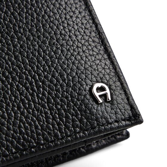 AIGNER Mica Porte-monnaie Protection RFID Cuir véritable 9.5 cm