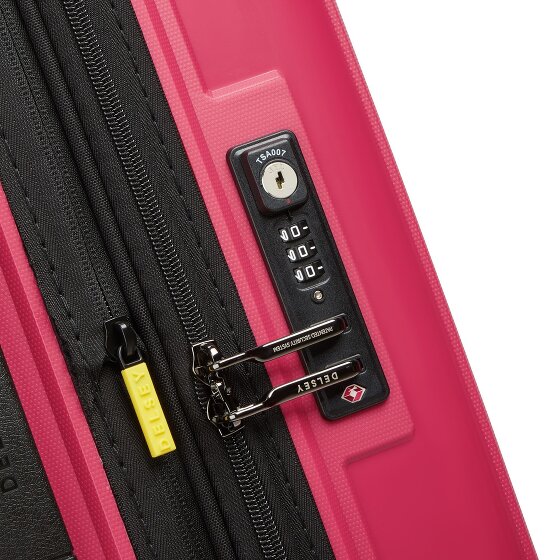 Delsey Paris Lutece Se 4 roulettes Trolley de cabine 55 cm avec soufflet d'extension